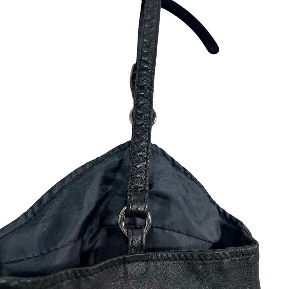 Pele Che Coco Mila Reworked Leather Crop Bustier Tank Top XS Urban Outfitters - Picture 3 of 10